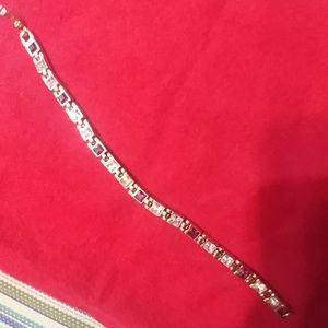 Park Lane CZ Purple and Clear Bracelet